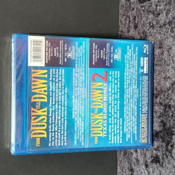 Miramax Double Feature Dusk Till Dawn & Dusk Till Dawn 2 Blu Ray Set - Picture 2 of 4